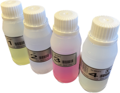 Sada kalibračných roztokov PH7/PH4, Redox RX 465MV