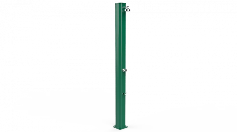 Solárna sprcha s oplachom nôh, BIG JOLLY Antracit 40L